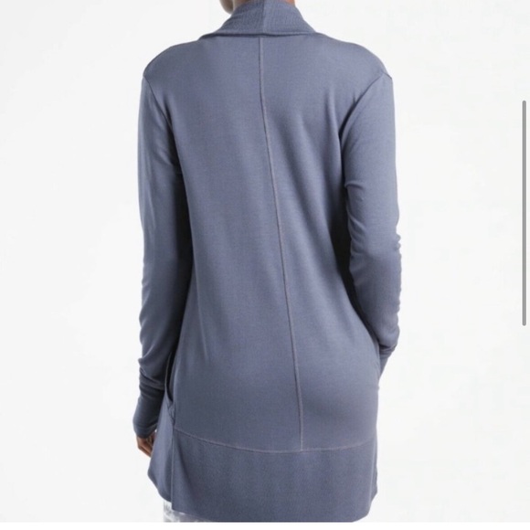 Athleta Pranayama Wrap Cardigan pink mauve size s - Picture 6 of 7